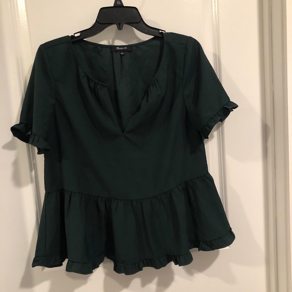Madewell Peplum top